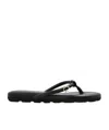Gianvito Rossi Fiji Nappa Leather Flip-flops In Black