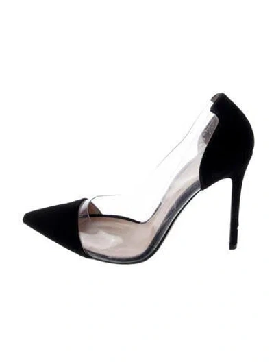 Pre-owned Gianvito Rossi For Altuzarra Suede D'orsay Pumps In Multi