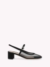 Gianvito Rossi 45mm Francoise Pumps In Black