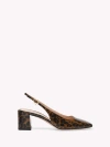 Gianvito Rossi Freeda 55mm Slingback Pumps In Brown