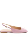 Gianvito Rossi Freeda Sling Flats In Pink