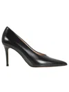 Gianvito Rossi 85mm Pointed-toe Leather Pumps In Black