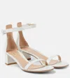 Gianvito Rossi Bridal Versilia Satin Sandals In White