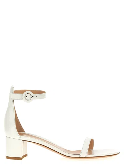 Gianvito Rossi Gaeta Sandal Heel In White