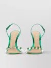 Gianvito Rossi Gem Embellished Square Toe Sandal