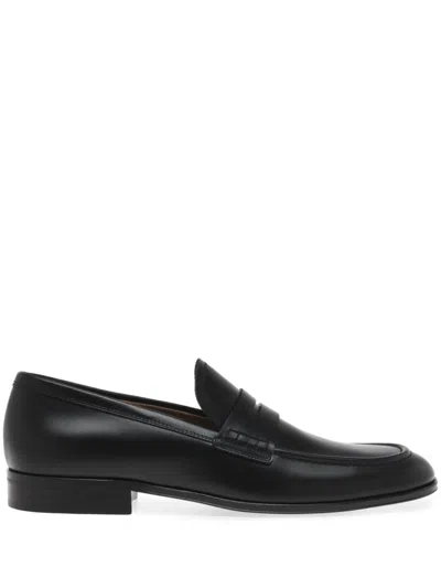 Gianvito Rossi Michael Loafers In Black