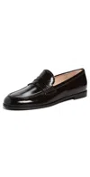 Gianvito Rossi Georgie Nuit Flats Moka In Brown