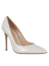 Gianvito Rossi White Patent Gianvito Pumps In Nuioffw Offwhite