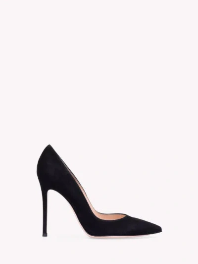 Gianvito Rossi Dècolleté Tuxedo In Black