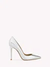 Gianvito Rossi 105mm Gianvito Leather Pumps In Silver