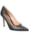 Gianvito Rossi Black Leather Pumps In Black