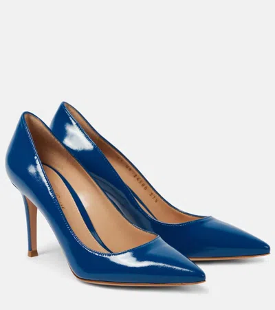GIANVITO ROSSI GIANVITO 85 LEATHER PUMPS