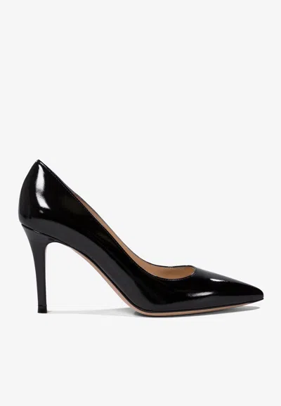 Gianvito Rossi Gianvito 85 Nappa Leather Pumps In Black