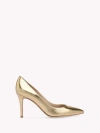 Gianvito Rossi Gianvito 85 Pump In Metallic Gold