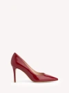 Gianvito Rossi Gianvito 85 Nappa Leather Pumps In Red