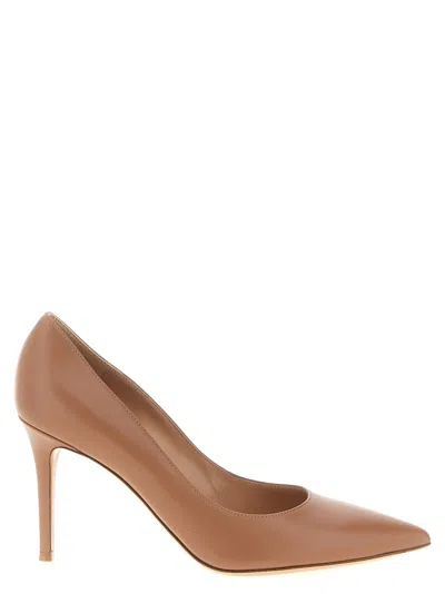 Gianvito Rossi 'gianvito 85' Pumps In Neutral