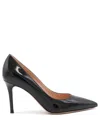 Gianvito Rossi Black Leather Pumps In Black