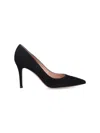 Gianvito Rossi Gianvito 70 Suede Leather Pumps In Black