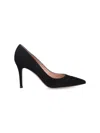Gianvito Rossi Gianvito 70 Suede Leather Pumps In Black