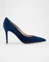 Gianvito Rossi Gianvito 85 Pumps In Navy