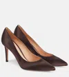 Gianvito Rossi Gianvito 85 Satin Pumps