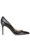 Gianvito Rossi Gianvito 85mm Leather Pumps In Black