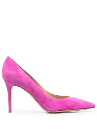 Gianvito Rossi Gianvito Suede Pumps In Bloom
