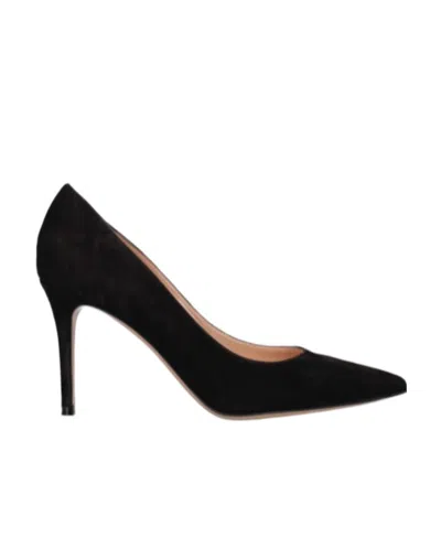 Gianvito Rossi Gianvito Logo High Heels In Black