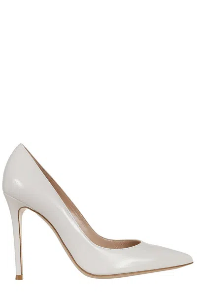 Gianvito Rossi Gianvito Pointed Toe Pumps In Neutrals