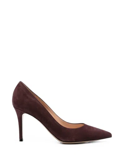 Gianvito Rossi Gianvito Pointed-toe Heeled Pumps In Burgundy