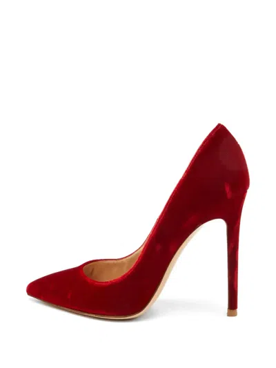 Pre-owned Gianvito Rossi Gianvito Pointed-toe Pumps In Red