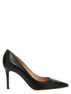 Gianvito Rossi Black Leather Pumps In Black