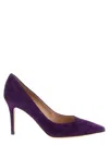 Gianvito Rossi 85mm Pointed Stiletto Pumps In Black