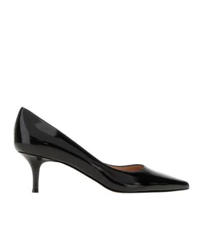 Gianvito Rossi Pointed Toe Heeled Pumps In Black