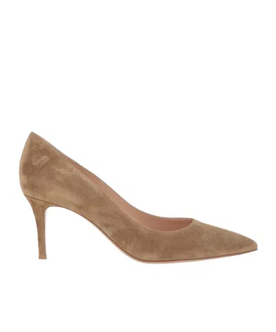 Gianvito Rossi Gianvito Slip-on Pumps In Brown