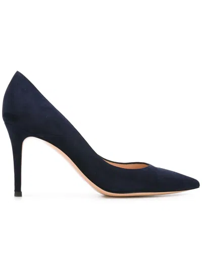 Gianvito Rossi Gianvito Suede Leather Pumps In Multi