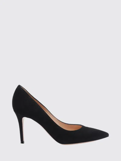 Gianvito Rossi Gianvito Suede Pumps With Stiletto Heel In Black