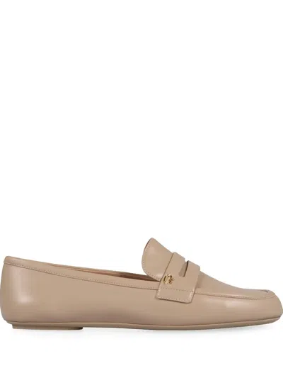 Gianvito Rossi Giorgia Loafer In Nude