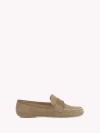 Gianvito Rossi Giorgia Mocassin In Brown Leather