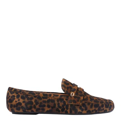 GIANVITO ROSSI GIANVITO ROSSI GIORGIA SUEDE LOAFERS