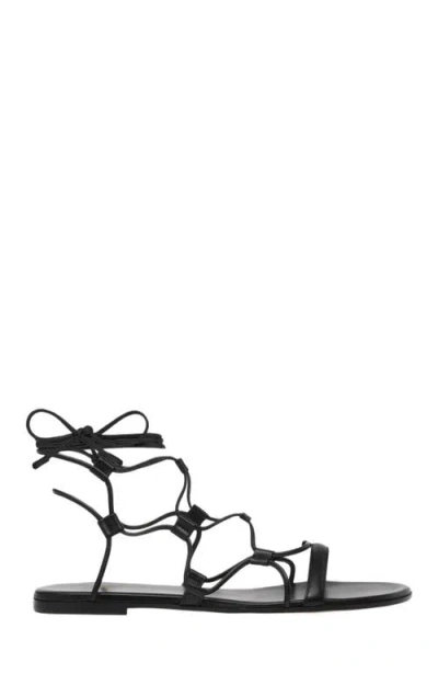 Gianvito Rossi Woman Sandals Black Size 6.5 Soft Leather