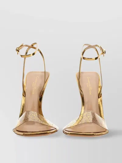 Gianvito Rossi Glitter Detail Ankle Strap Sandal