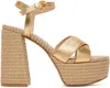 Gianvito Rossi Bebe Sandals In Mekong+naturale