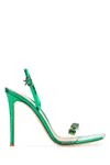 Gianvito Rossi Ribbon Candy Crystal-embellished Pvc Sandals