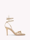 Gianvito Rossi Knot-detail Lace-up Sandals