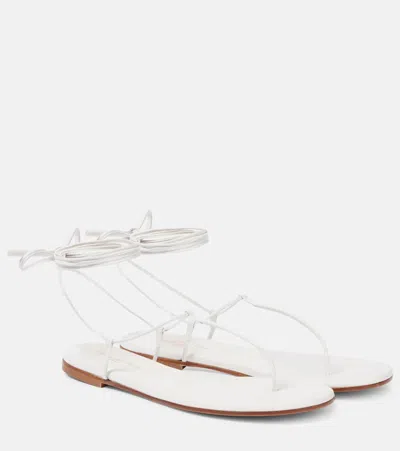 Gianvito Rossi Sandalen Gwyneth Aus Leder