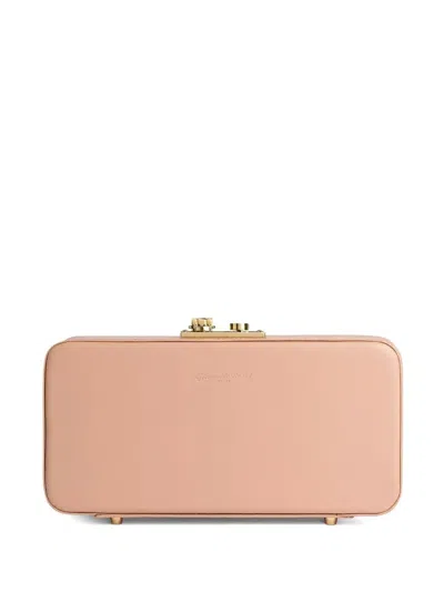 Gianvito Rossi Handbag Calf Glove In Peach