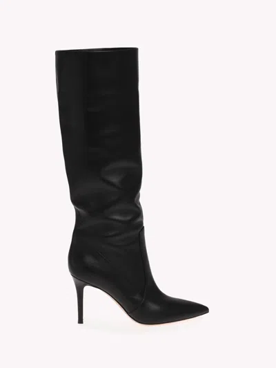 Gianvito Rossi Hansen In Black Leather