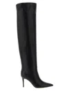 Gianvito Rossi 85mm Hansen Cuissard Pointed-toe Boots In Black