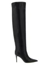 Gianvito Rossi 85mm Hansen Cuissard Pointed-toe Boots In Black